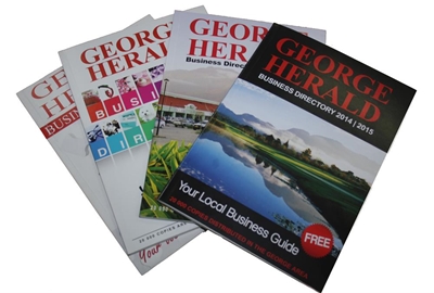 George Herald Business Directory 2015 - 5 years old!